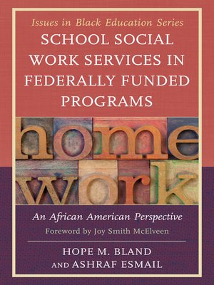 cover image of School Social Work Services in Federally Funded Programs